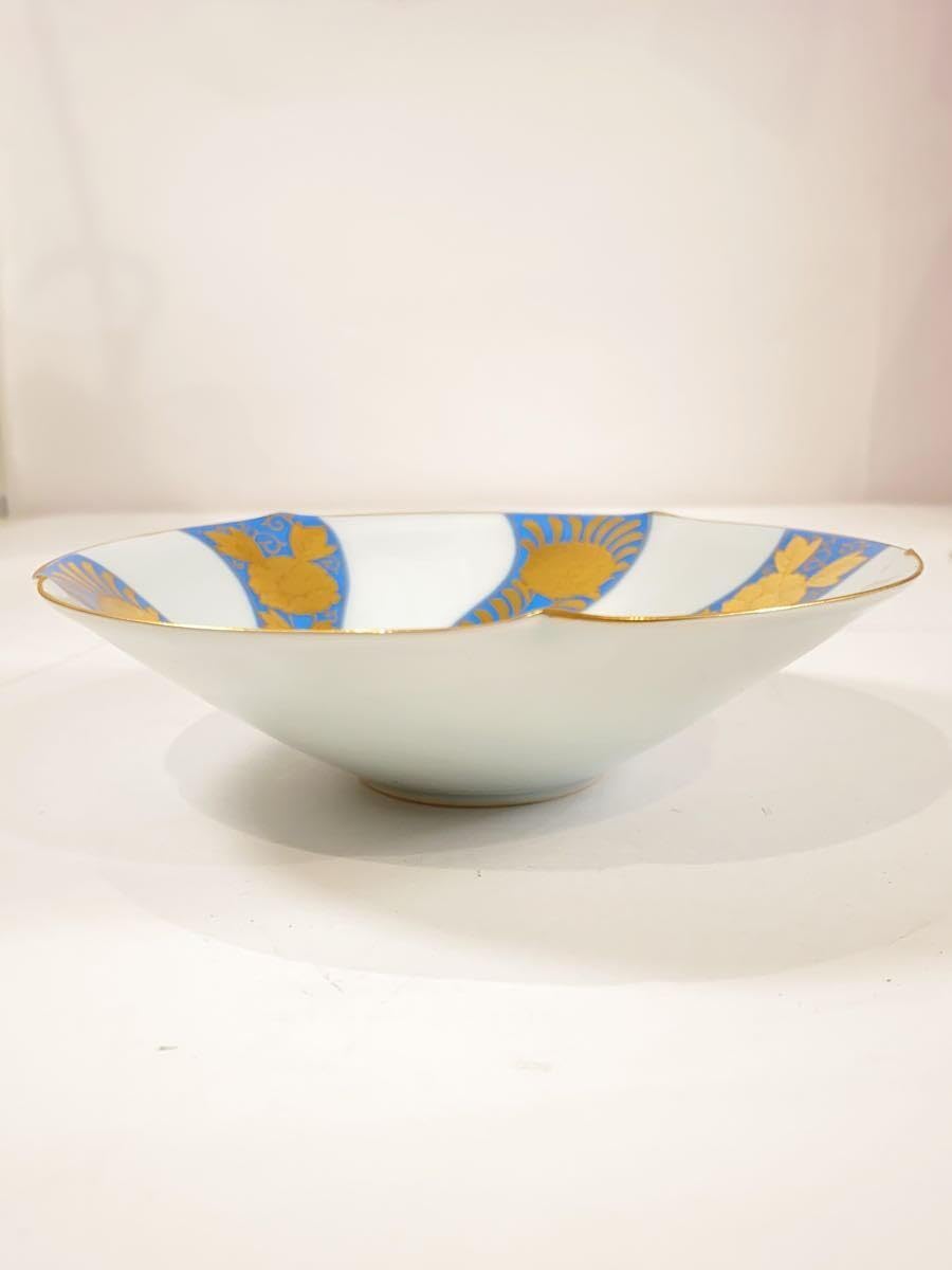 Amazon.co.jp: たち吉青嵐銘々皿金銘5点セットBLU : ホーム